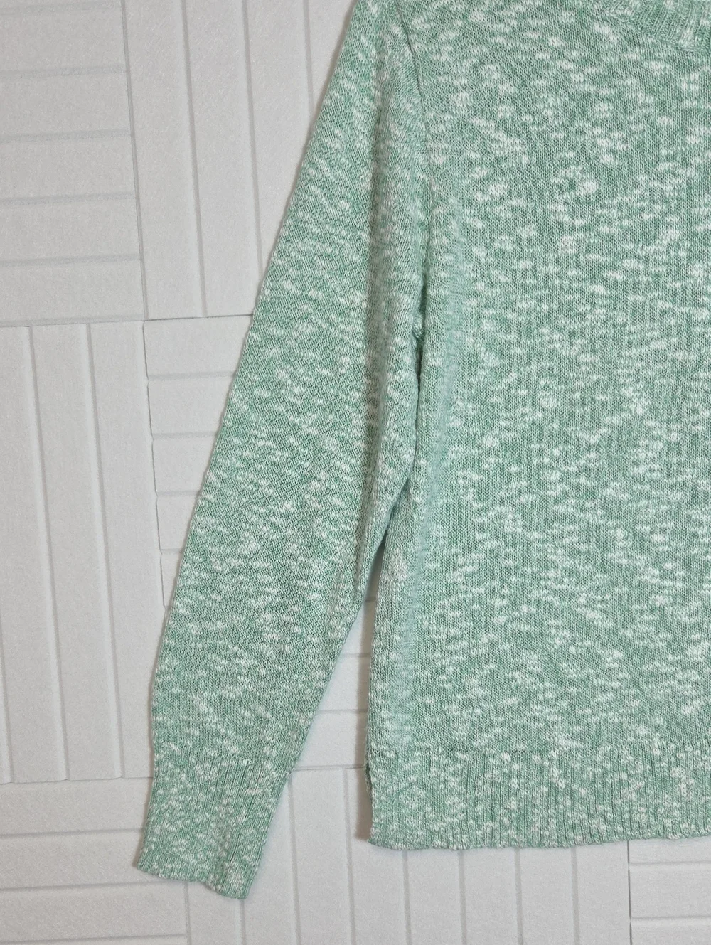 J. Crew Heather Green Sweater Size S
